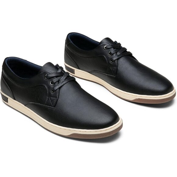 🆕 Jousen Casual Fashion Sneakers Men Black Classic Stylish Breathable Shoes - Picture 3 of 7